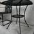 Price Cut!! 3-Piece Metal & Ropes Outdoor Bistro Set 4 thumbnail