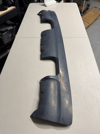 2001-2006 BMW E46 M3 Rear Bumper Lower Lip Diffuser Trim Panel 1