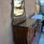 BEAUTIFUL TIGER WOOD DRESSER WITH BEVELED MIRROR 4 thumbnail