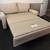 Off White American Leather Comfort Sleeper Sofa Full Size (Delivery) 6 thumbnail