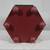 CHRISTMAS 15" WOOD TOWLE PAINTED HEXAGONAL SANTA"S REINDEER GAZEBO NEW 7 thumbnail