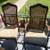 2 chairs with gold seats 2 thumbnail