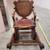 Antique 1870s Convertible Baby Rocking/Highchair 5 thumbnail