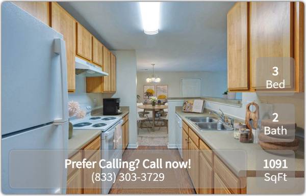 $1,587 / 3br - 1091ft2 - Great 3 bed / 2 bath! We Love Pets! Ask about our Pet Policy (Nashville)63680301461377122