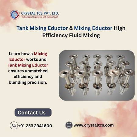 Tank Mixing Eductor & Mixing Eductor – High-Efficiency Fluid Mixing 1