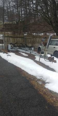 Boat trailer-galvanized ez-roller 1