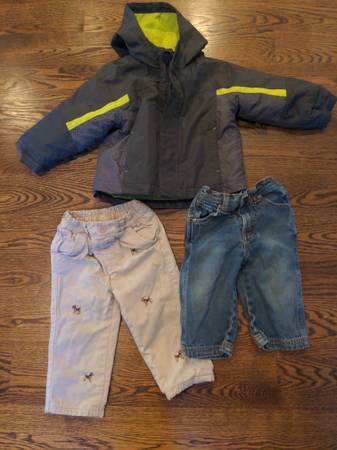 12-18 months boys pants and coat 1