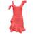 Alexander McQueen Coral Shoulder Ruffle Dress Pink 1 thumbnail