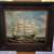 Vintage oil painting signed W.Anderson USA Sailing Ship 1 thumbnail