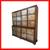 Oversized Teak Wood Wall Cabinet, Two Piece 1 thumbnail