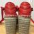GUCCI REPLICA RED LEATHER PLATFORM ESPADRILLE WEDGE HEELS Sz 8 6 thumbnail