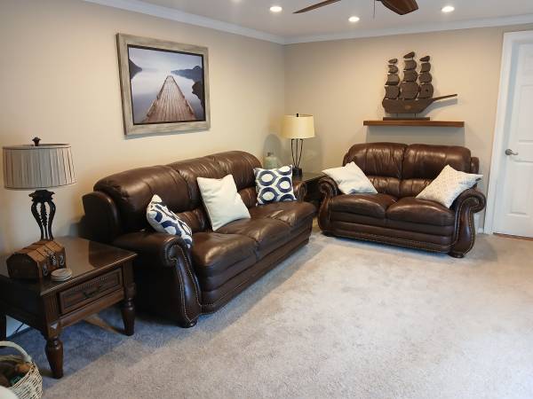 Leather living room 1