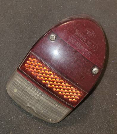 Free: Used VW Bug Type 1 Tail Light Lens 1968-1969 1