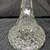 Vintage Cut Glass Flat Bottom Ship Decanter With Stopper 3 thumbnail