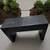 Black crocodile embssd timothy oulton 2 drawer desk console side table 3 thumbnail