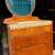 Vintage 3 Drawer Art Deco Waterfall Dresser with Mirror Antique 1 thumbnail