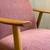1960s Norwegian Teak and Beech High Back Reclining Chair and Ottoman 10 thumbnail