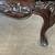 Henredon Carved Wood Cocktail Table with Marble Top 4 thumbnail