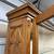 Antique Solid Oak Display Cabinet/Bookcase - 7ft Tall 13 thumbnail
