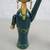 Vtg 1988 Egyptian Folk Art Wooden Spindle Dolls 2 Women 9 1/2" Tall 3 thumbnail