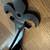 18" Fleur de Lis detail Wall Hanger Plant Bracket, Wrought Iron 3 thumbnail