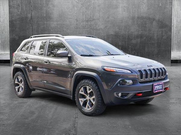 2018 Jeep Cherokee 4x4 4WD Trailhawk SUV - $11,977 (Llame al *(224) 478-1349* para confirmar disponibilidad al instante)63469628799489122