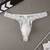MEN'S LACE THONG WITH STRETCH POUCH 1 thumbnail