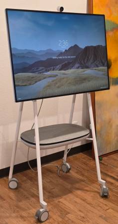 Microsoft Surface Hub 2S on Steelcase 1