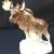 Large Glorious porcelain figurine of Standing Moose 1 thumbnail