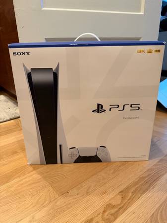 PS5 + controller and HDMI cord 1