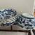 Vintage Utsuwa Japanese Blue and White Scallop Edge Bowl 6.5” (5 available) 5 thumbnail