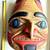 Haida/Tlingit Cedar Traditional Dogfish carving 11 thumbnail