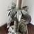 Vintage Lamp bird Parrot Palm trees jungle - Works! 10 thumbnail