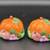 Vintage Russ Berrie Autumn Festival Pumpkin Salt & Pepper Set 4 thumbnail