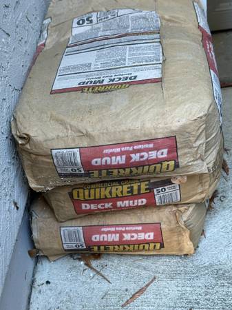 Quikrete Deck Mud - 3 50 lb bags 1