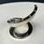 Pair of Silver Plate Coil Snake Candle Holders by Bertil Vallien for D 7 thumbnail