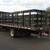 2004 ISUZU NPR 12 FT FLATBED STAKE BODY WORK TRUCK WITH LOW MILES 3 thumbnail