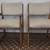 4 Dining Chairs Wood & Fabric Cushion 2 thumbnail