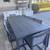 Modern Large Outdoor Dining Table & Chairs – Excellent Condition 2 thumbnail