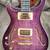 AIO Wolf KLP 45FM Electric Guitar - Purple burst Left handed Tiny Blem 3 thumbnail