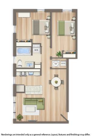 $1,450 / 2br - 650ft2 - Convenient Location, Close to Langston Golf Course, Upgraded Interiors (Langston)63896509014914122