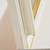 Frame to Fit 20X24 Print ~ White Laminate~Gold Trim ~ 2-¾ " Wide Mold 10 thumbnail