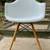 Contemporary Retro Molded White Armchair 7 thumbnail