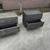 CB2 Ligh Gray Wash Acadia Nightstands set End Tables Side Tables 12 thumbnail