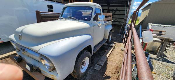 1954 Ford F100 step side - $10,000 (East Wenatchee)63442575393027122