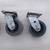 CASTERS 5" HEAVY DUTY  2 NEW, 2 USED 3 thumbnail