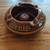 Vintage German Brandy Ashtray Asbach Uralt Brown Glaze 1 thumbnail