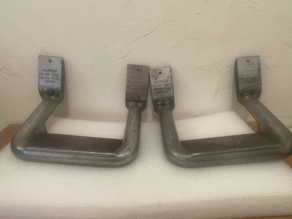 Vintage  CARR Aluminum  Truck  Steps  #1145 1