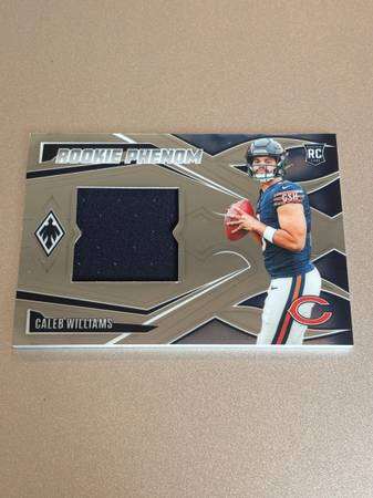 2024 Panini Phoenix Caleb Williams Rookie Phenom Jersey RC /225 #RPJ-CWS Bears 1
