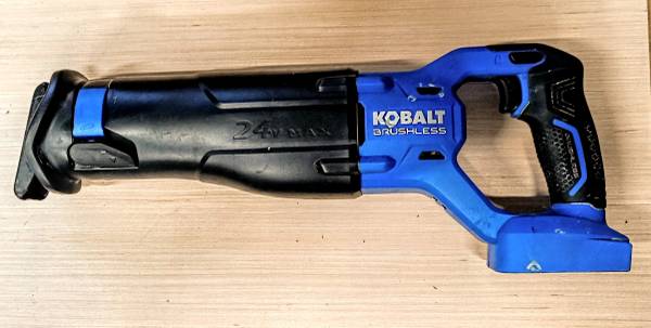Kobalt cordless reciprocating saw 1